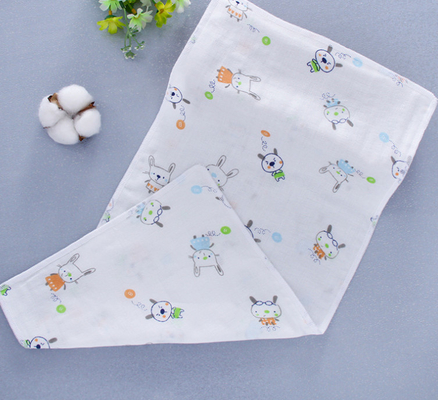 fazzoletto degli infanti di Gauze Fabric Anti Uv 110GSM del cotone del doppio 60S