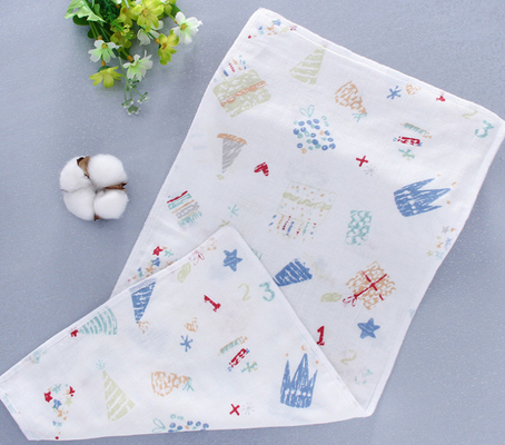 fazzoletto degli infanti di Gauze Fabric Anti Uv 110GSM del cotone del doppio 60S