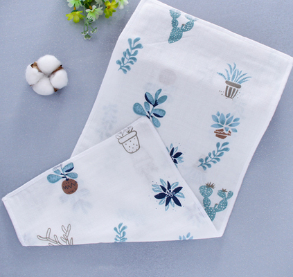 fazzoletto degli infanti di Gauze Fabric Anti Uv 110GSM del cotone del doppio 60S