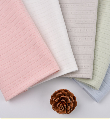 Il cotone completo antibatterico Gauze Fabric naturale 40S tricotta il jacquard di doppio Antivari