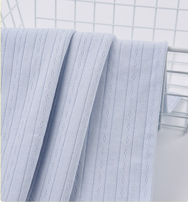 Il cotone completo antibatterico Gauze Fabric naturale 40S tricotta il jacquard di doppio Antivari