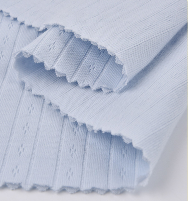 Il cotone completo antibatterico Gauze Fabric naturale 40S tricotta il jacquard di doppio Antivari
