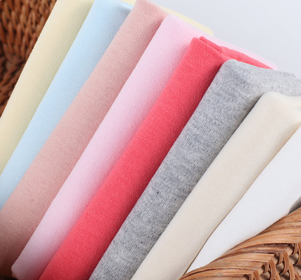 Jersey di Gauze Fabric 40S dell'abbigliamento del bambino 190GSM doppio della spazzola naturale del pettine