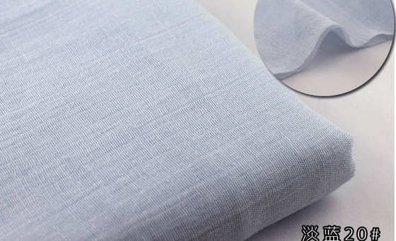 Doppio infantile incinto Gauze Fabric Full Combed Cotton 40s 110GSM dell'abbigliamento