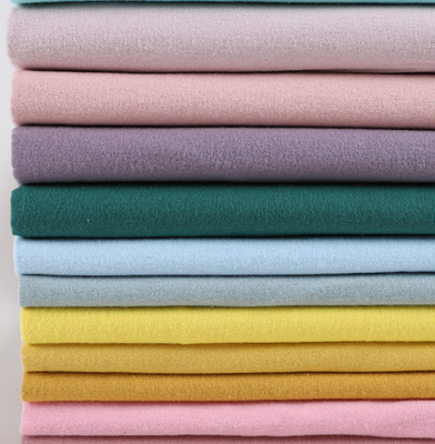 Cappotto 32SX16S spesso 130X60 del tessuto di cotone della flanella della spazzola 178GSM