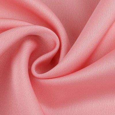 Tessuto satinato a restringimento minimo per abbigliamento, materiale morbido e confortevole
