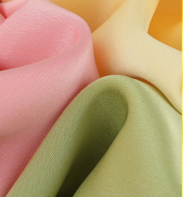Nobile satin lucido tessuto di poliestere abito Pans imitazione seta