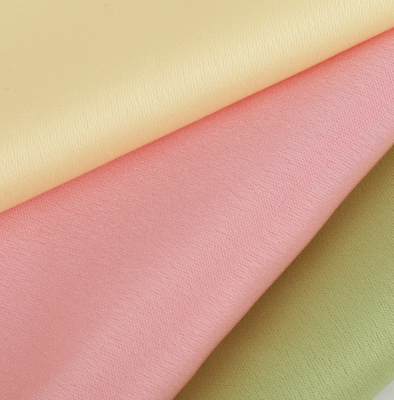 Nobile satin lucido tessuto di poliestere abito Pans imitazione seta