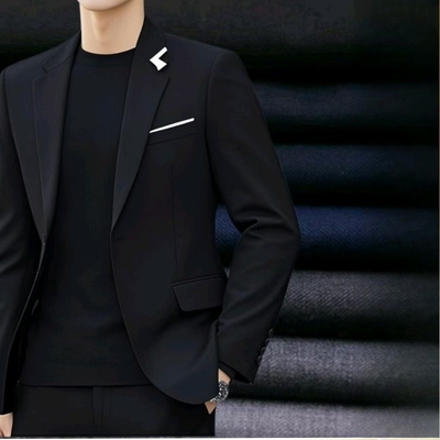 62% Poliestere 29% Rayon 4% Spandex Tessuto in misto Terylene per abito