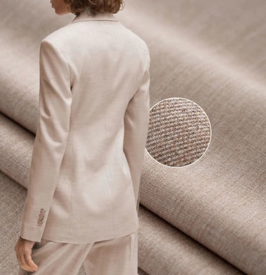 66% Poliestere 30% Rayon 4% Spandex Materiale Business Uniforme Pantaloni e Gonne Abiti da Viaggio Tessuto