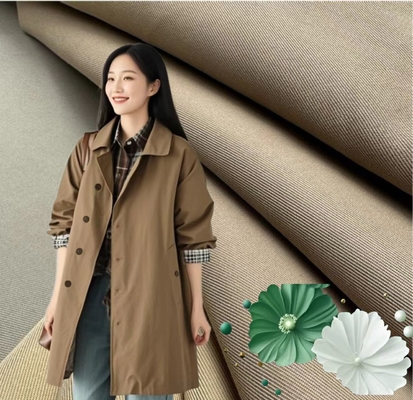 35% cotone / 65% poliestere 240 g/m2 abbigliamento da lavoro giacca uniforme cappotti tessuto