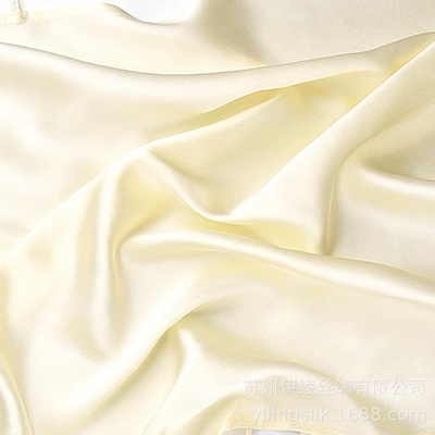 Imitazione satinata a doppio lato seta 97% poliestere 3% spandex satinato poliestere 190gm abiti da sera camicie e sciarpe