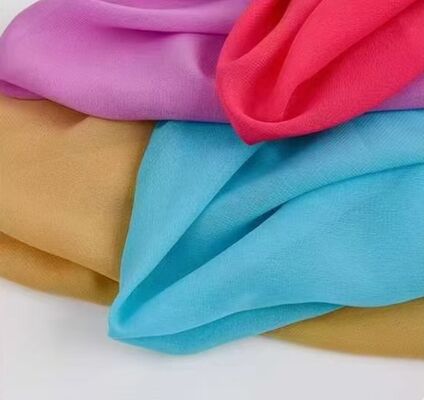 75GSM Tessuto di ciambellone con tocco morbido Tessuto di ciambellone per abiti di moda Tessuto di ciambellone leggero
