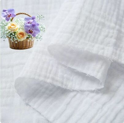 Stoffa di cotone 40S doppia garza (120GSM) naturalmente morbida, traspirante, fatta per una vita rilassata.