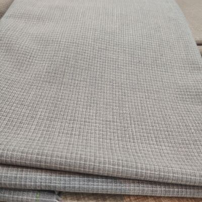 Tessuto da abito TR da 240 g/m² con sottile motivo a quadri - Tessuto per uniforme 85% poliestere 11% rayon 4% spandex