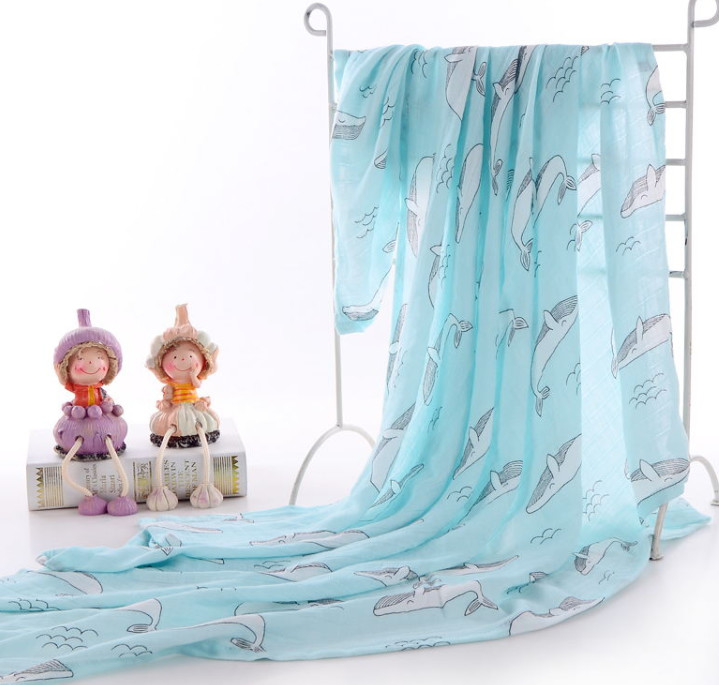 Mussola viva Gauze Fabric By The Yard del modello 40S 115GSM per l'abbigliamento dei bambini