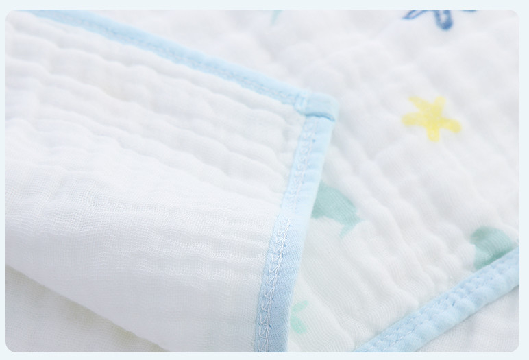 Cotone puro degli infanti 40S elettricità statica di Gauze Fabric For Newborn Clothes di 4 strati anti